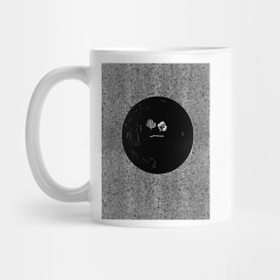 Parsley Black Ball Face Mug